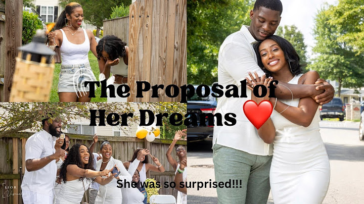 The Proposal of Her Dreams 🥰 (She had no idea!)