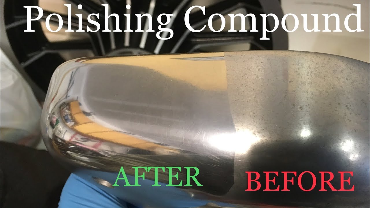 Cheap and Easy Polishing Compound Brown and White from Harbor Freight how  to 