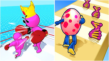 Level Up Runner vs Monster Egg | Android iOS Mobile Gameplay Walkthrough