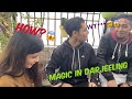Real world street magic darjeeling  wang kash  walk around magic  mentalism