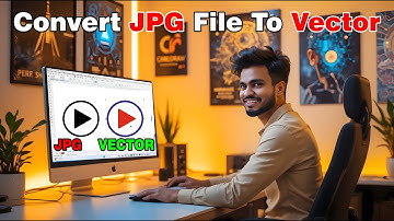 Convert JPG File To Vector In CorelDraw | Sirf 1 Click Me JPG Image Ko Vector Me Badle JPG Ko Vector
