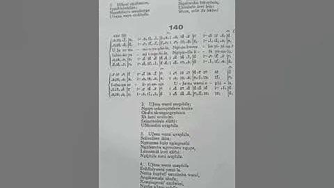 UJesu wami uyaphila (Zulu Lutheran Hymnal 140)