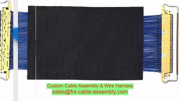 LVDS Video Signal Transmission Ribbon Data Link Kabel Kabel 40 PIN G74 LVDS