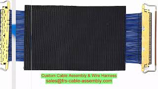 Lvds Video Signal Transmission Ribbon Data Link Kabel Kabel 40 Pin G74 Lvds