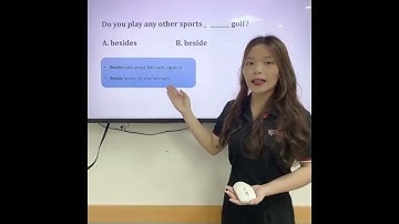 Phân biệt nhanh BESIDE và BESIDES| Ms Hoa TOEIC