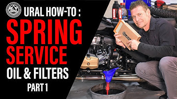 URAL How-To - Spring Service Oil & Filters Part 1