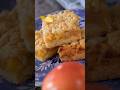 Add any fruits or berries! APPLE PEACH CRUMB BARS recipe #shortsvideo
