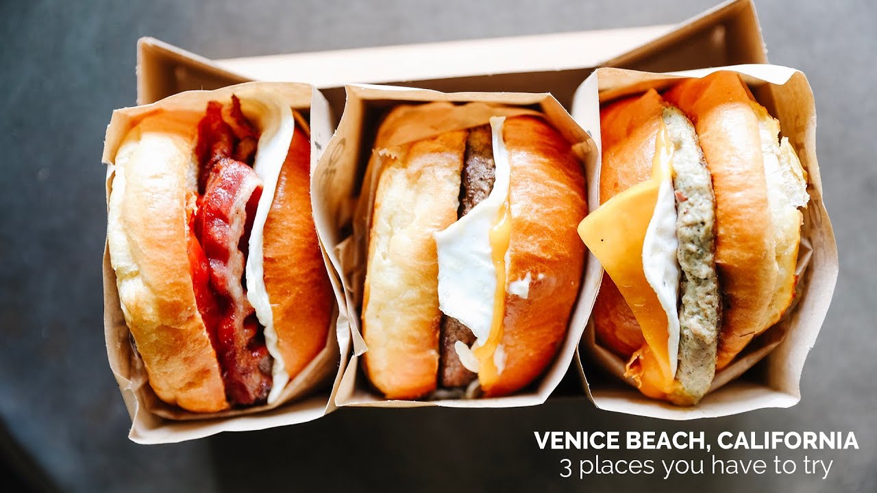 Venice Beach - 3 Restaurants You Need to Try - YouTube