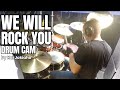We Will Rock You (Musical Drum Cam) by Kai Jokiaho