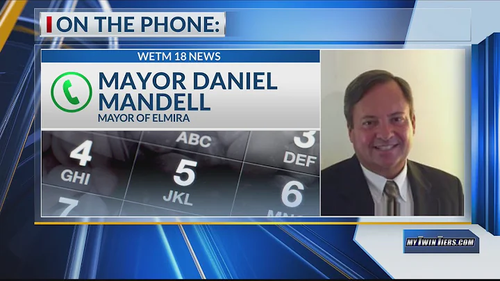 Elmira Mayor Dan Mandell discusses state funding for the city and current projects