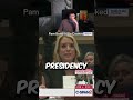 Pam Bondi Is So Cooked #auger #pambondi #reaction #shorts