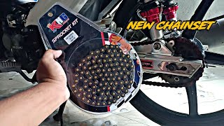 King Drag Sprocket Set Para Kay Yt