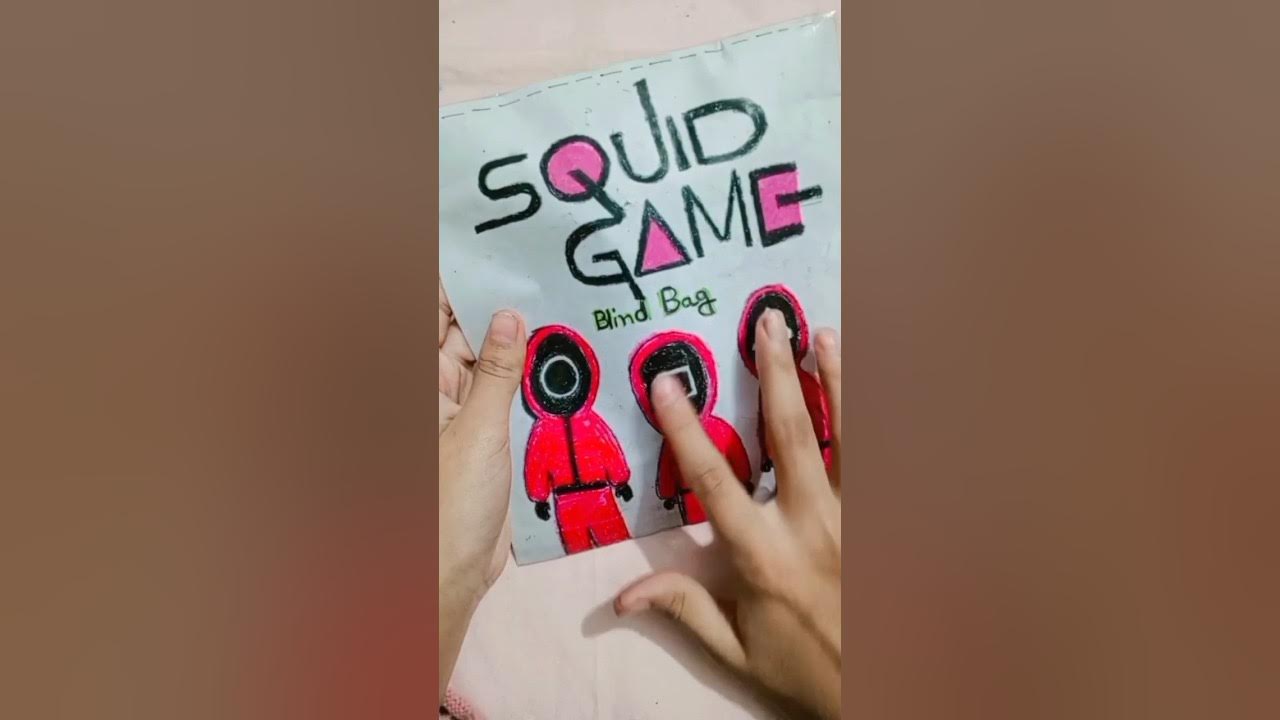 SQUID GAME Blind Bag Unboxing | #the_creative_ofsory #viral #shorts #