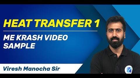 Crash Course for GATE (ME) | Convection (Part 1) | Problem-solving Video