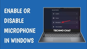 How to Enable or Disable Microphone in Windows 11 and Windows 10 (EASY)