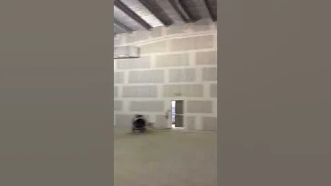 construction under way on soundstage at shadowlight