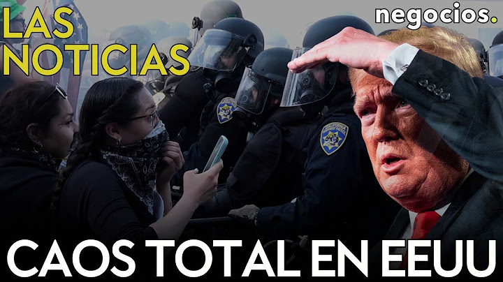 LAS NOTICIAS: caos total en EEUU, toque de queda y arrestos masivos en Los Ángeles y Trump amenaza