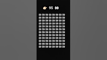 ￼ find the number 👉🏻 95 👀#trending #puzzle #maths #mathstricks #shorts