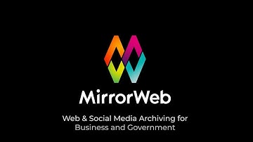 Digital Preservation Futures Webinar with MirrorWeb