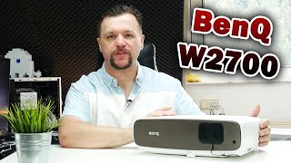 Benq W2700 Heimkino Dlp-Projektor 4K Uhd, Hdr, 95% Dci-P3 Deutsch 4K