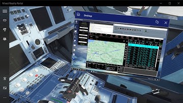 HP Reverb G2 your desktop in VR cockpit charts, Pilot2ATC, SLC and many others in MSFS in WMR easy!!