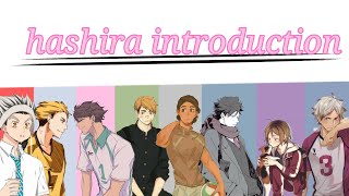 Hashira Introduction Haikyuu X Demon Slayer Skit Text Video Ep1?