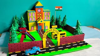 How to make School Building model/School Building model/My School Building mode/#schoolbuilding l