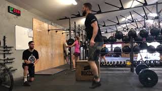 Régis Cremers Belgian Throwdown 2019 wod 2