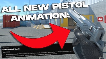 All NEW Pistol Animations in CS2 - INSANE Deagle Upgrade (2025 Update)