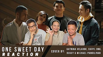 Khel, Bugoy, and Daryl Ong feat. Katrina Velarde - One Sweet Day Cover REACTION