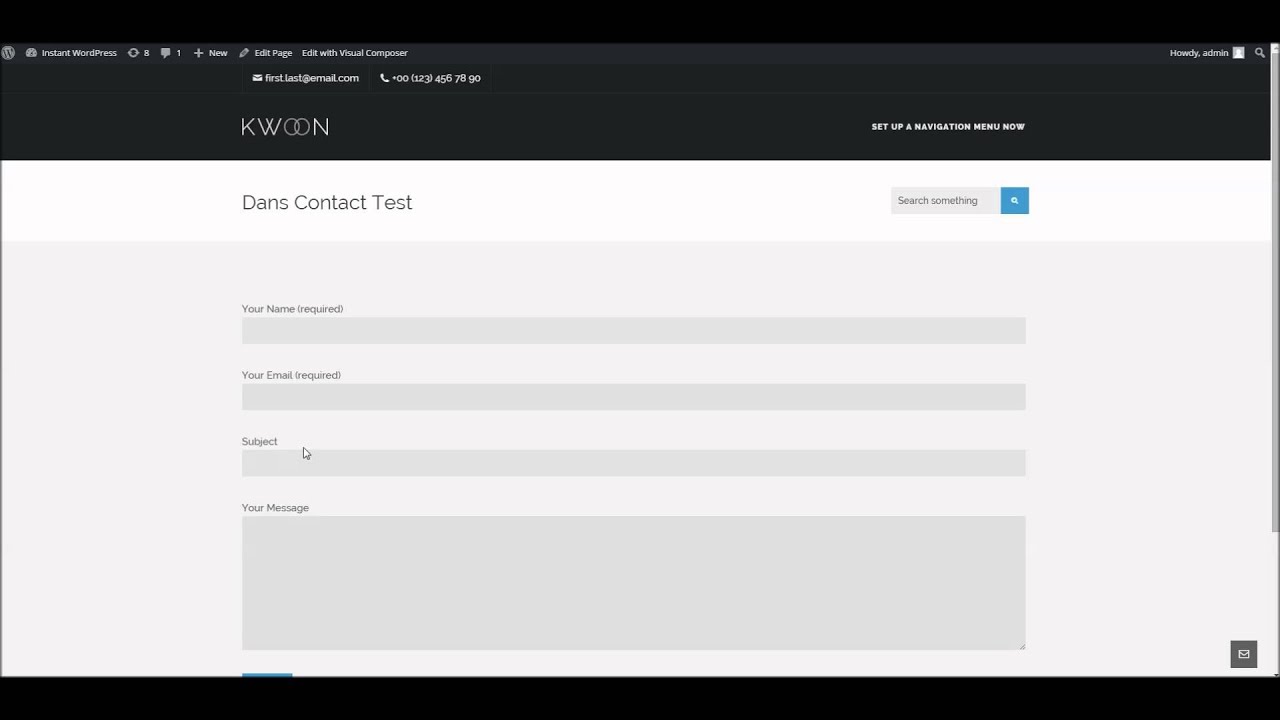 Contact Form 7 Overview - YouTube