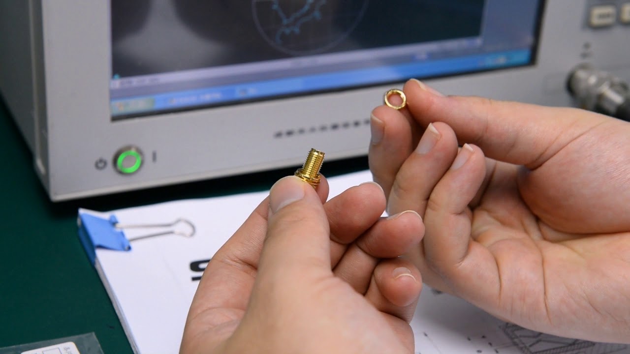 RF SMA nut gasket tooth washer SMA female dedicated antenna seat accessories SMA screw washer