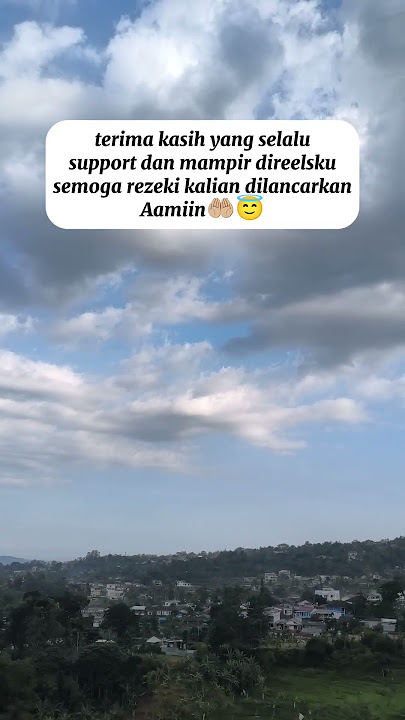 Support kalian sesegar udara pagi ini. Makasih ya! 🌄 #shortvideo #nature #fyp #foryou #pagihari