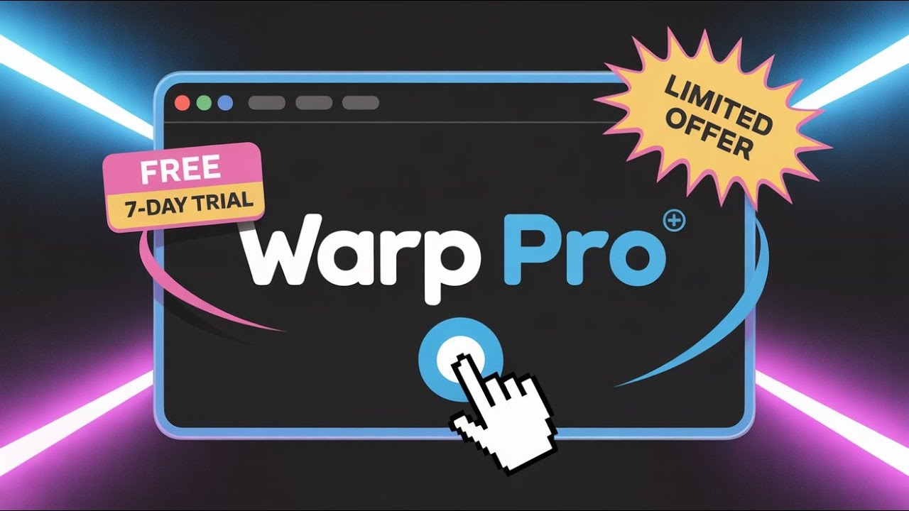 How to Activate Warp Pro FREE for 7 Days! Quick & Easy Tutorial