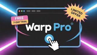 How To Activate Warp Pro Free For 7 Days Quick U0026 Easy Tutorial
