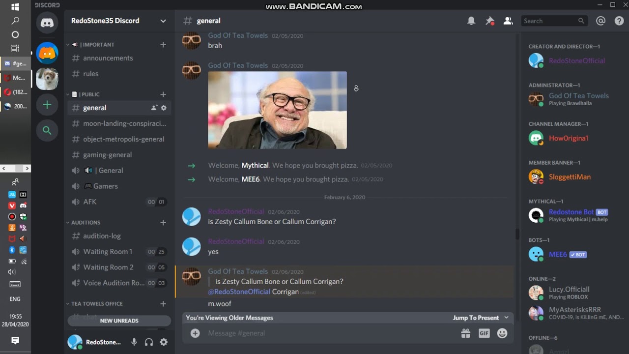 RedoStone35 Discord Archive: Genaral chat before 29th February 2020 - RedoStone35 Discord Archive: Genaral chat before 29th February 2020