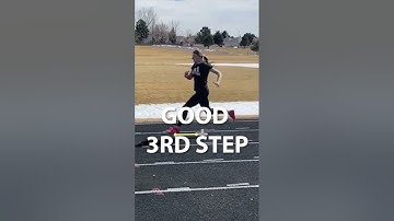 Full hurdle technique analysis for a high school girl.
