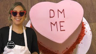 DIY Valentine's Day Piñata Cake | Becky's Workbench Ep10