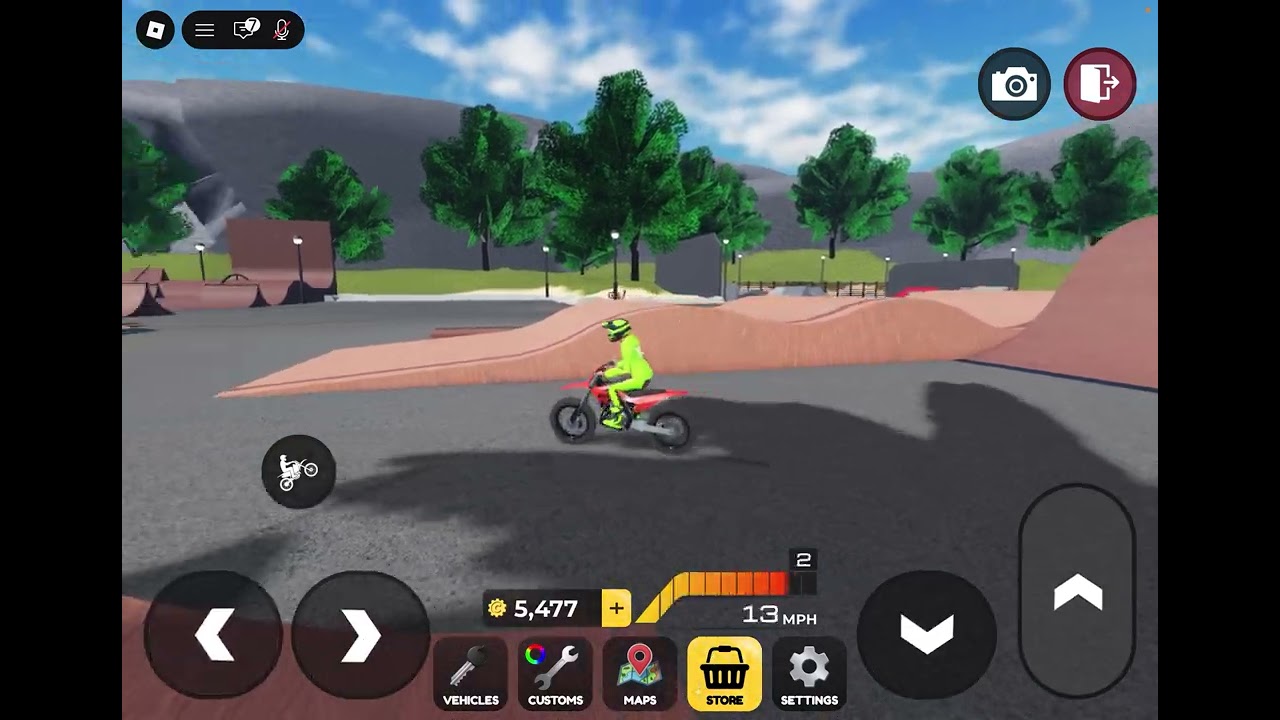 Play dirtbike game