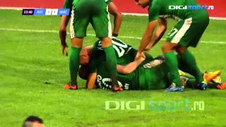 Astra Giurgiu - Maccabi Haifa 1-1 - Rezumat HD, 29.08.2013 -