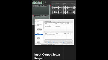 ROUTING INPUT/OUTPUT | REAPER  #audio #reaper # #musicsoftware  #sounddesign #musicproduction