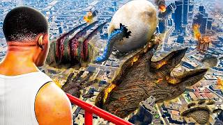 What LEFT These GIANT MONSTER Tracks in GTA 5?
