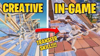 How To Transfer Your Creative Skill To Real Games in Fortnite Chapter 5