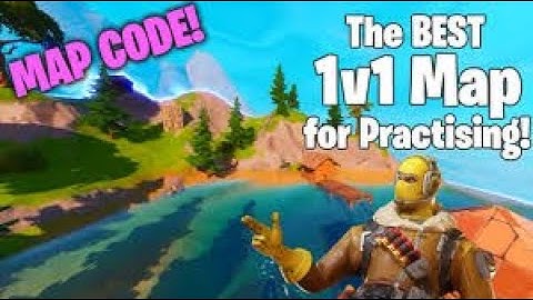 I IMPROVE Using This *NEW* Realistic 1v1 Fortnite Map!