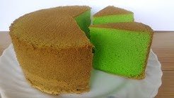 RESEP BOLU PANDAN (tanpa santan)/PANDAN CAKE RECIPE - Durasi: 4.26. 