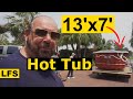 Got 13' x 7' Hot Tub for my Mansion - Life for Sale