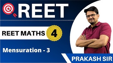 4) Reet Exam 2021 | REET Maths Classes For Level 1 & Level 2 science | Mensuration -3