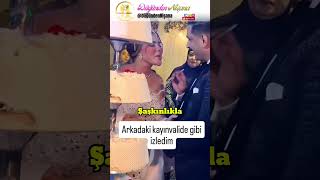 Gelin Ve Damat Pasta Yerken Yaptıkları Şaka Kaynanayı Şaşırttı