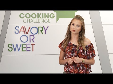 WEGANIZM I TOLERANCJA z AleksaVlog - Cooking Challenge | Savory or Sweet?