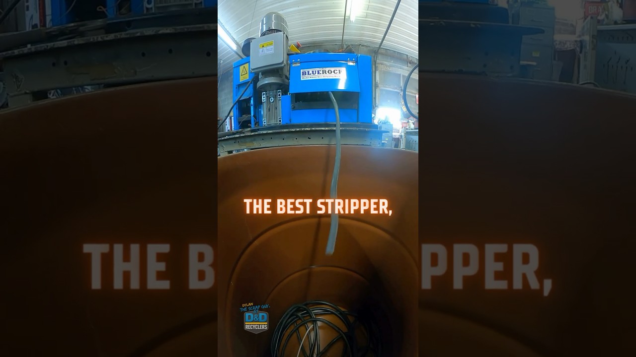 The Best Stripper? 💡 Blue Rock Wire Stripper - YouTube